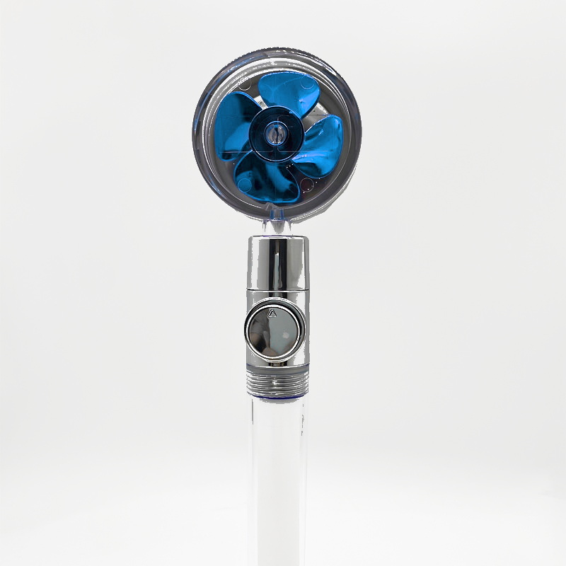 Hydromony Halo shower head Blue