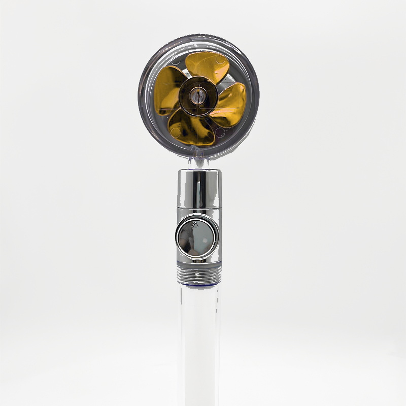 Hydromony Halo shower head Yellow